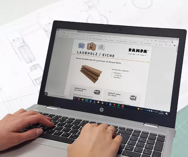 RAMPA stellt vielfältige Produktinformationen zur Verfügung. Datenblätter sind direkt über die Webseite abrufbar.