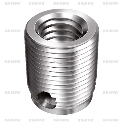 Insert Bois à Visser Filetage métrique Acier Zingué