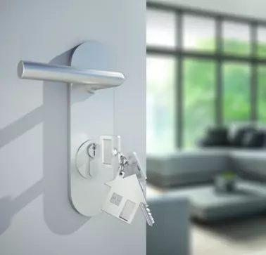 RAMPA Anwendungsbeispiel Türbeschläge Das Anwendungsbeispiel soll als Inspiration dienen und zeigen, dass RAMPA-Muffen auch in Türbeschlägen (Metall) Verwendung finden können.