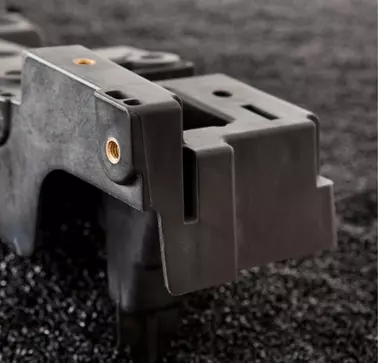 RAMPA application example: Plastics processing The application example is intended to serve as inspiration and show that RAMPA inserts can also be used in plastics processing.