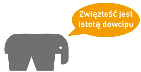 The RAMPAfant with a speech bubble saying about the short RAMPA type E insert in HPL: "Brevity is the soul of wit!"