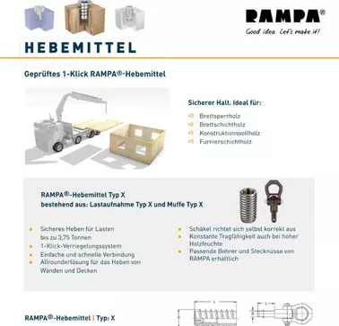 Vorschau zum Hebemittel-Datenblatt